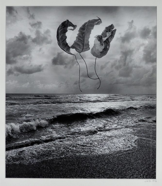 Appraisal: JERRY NORMAN UELSMANN SURREALIST BEACH PHOTOGRAPH Michigan b Untitled Silver