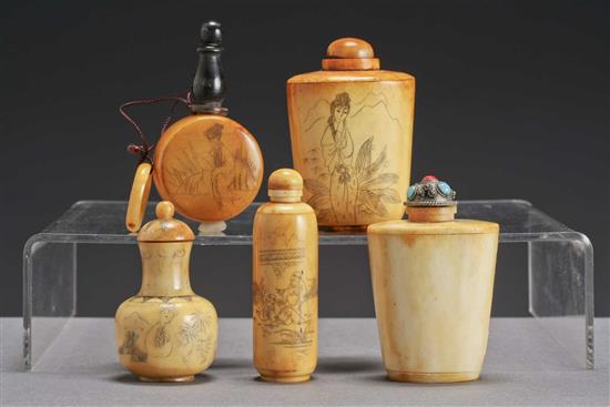 Appraisal: Lot Property of a Virginia Collector Group of Five Chinese