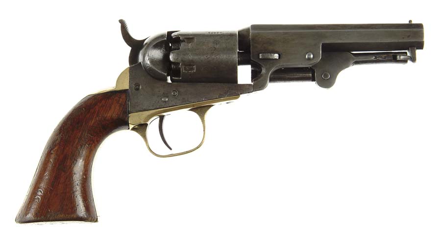 Appraisal: COLT MODEL POCKET REVOLVER SN Matching except lever and wedge