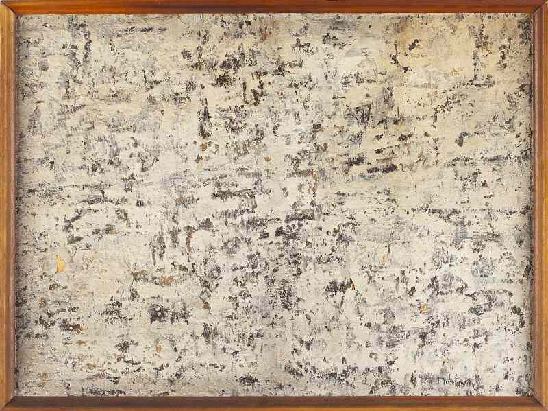 Appraisal: Jacqueline Pavlowsky Fr - Abstractmixed media on canvas signed on