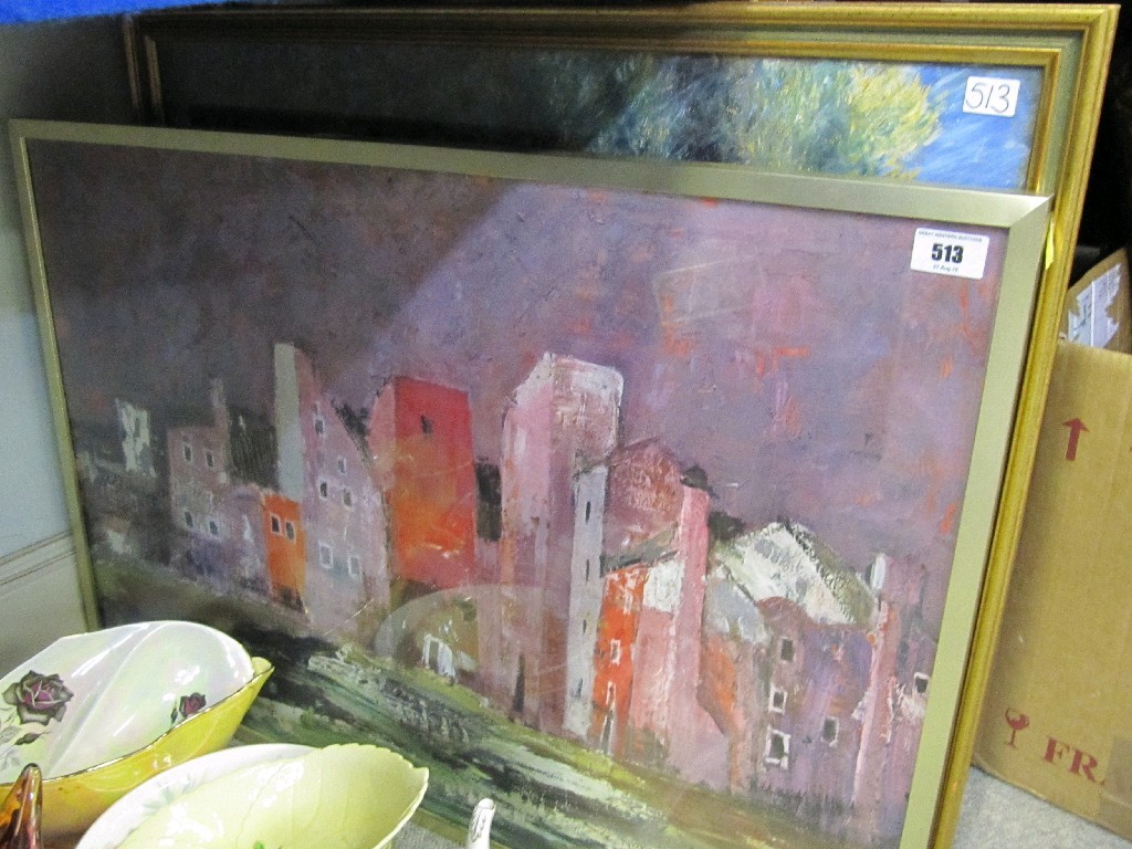 Appraisal: Lot comprising an Anne Redpath print and one other of