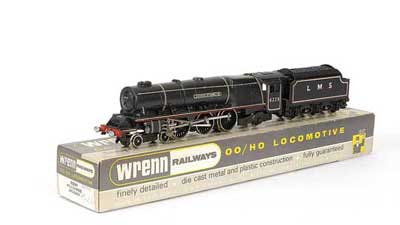 Appraisal: Wrenn ins - - LMS lined black Princess Coronation Class