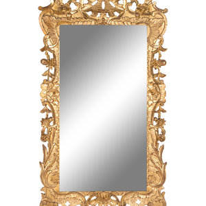 Appraisal: A R gence Style Giltwood Mirror Second Half th Century