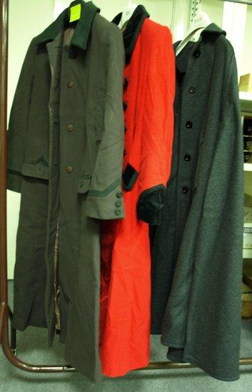 Appraisal: Two Mansfield winter coats and a grey Aquascutum coat