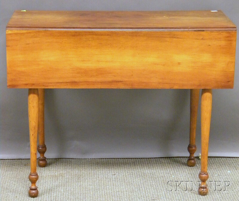 Appraisal: Federal Maple Drop-leaf Pembroke Table