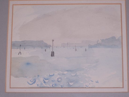 Appraisal: Mary Potter Aldeburgh signed watercolour cm x cm x