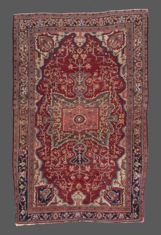 Appraisal: Antique Malayer Sarouk rug Persia circa x Estimate - Slight