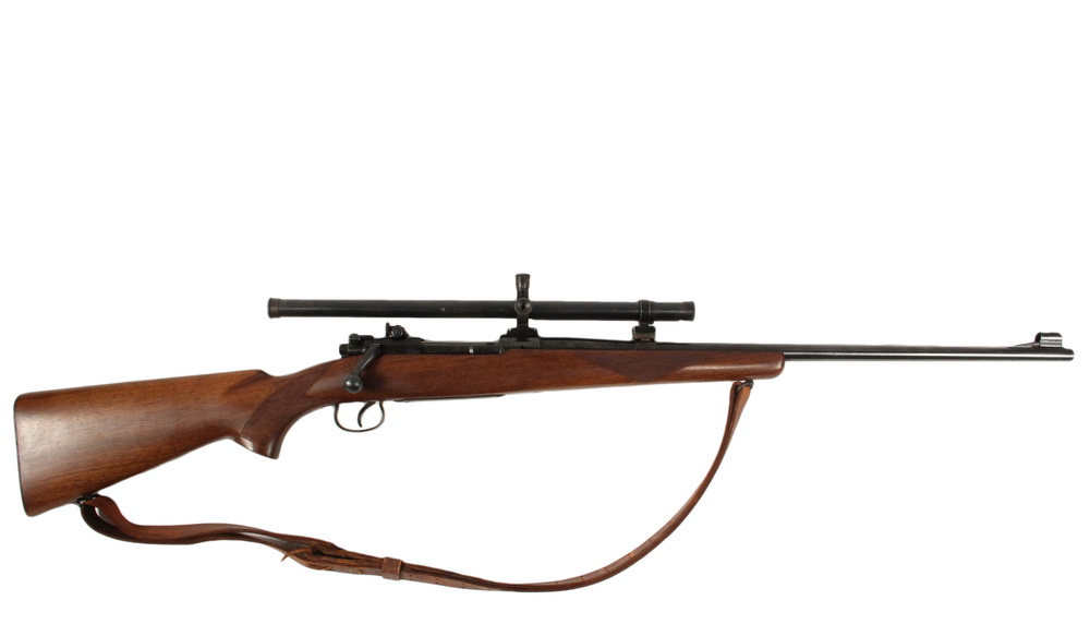 Appraisal: WINCHESTER RIFLE - Model bolt action cal Hornet with Lyman