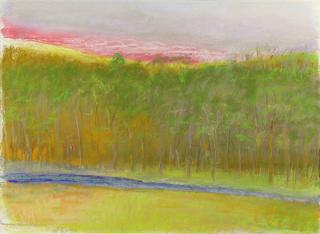 Appraisal: Pastel by Wolf Kahn Wolf Kahn American German b Trees