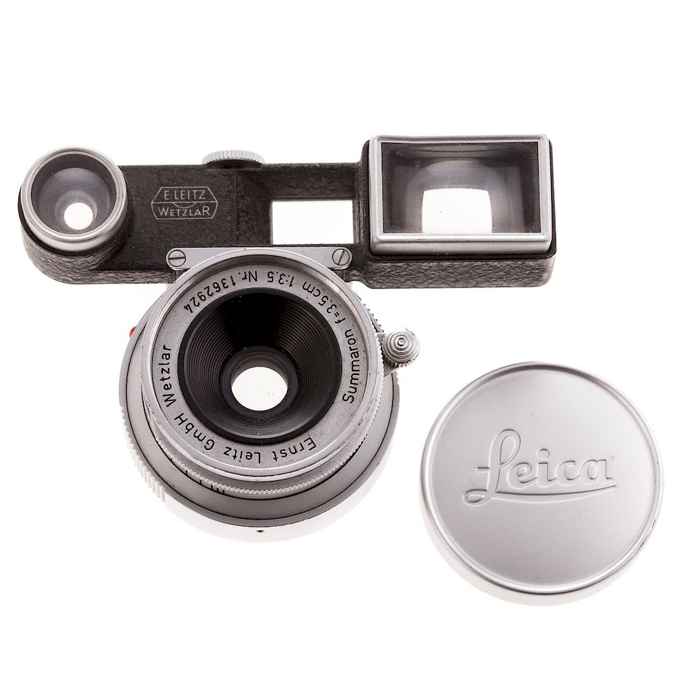 Appraisal: Leica Summaron Lens with Close Up Attachment dated Nr and