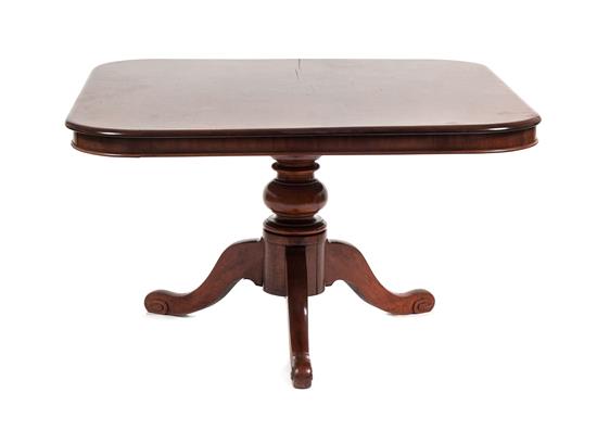 Appraisal: Sale Lot A Georgian Style Mahogany Breakfast Table th century