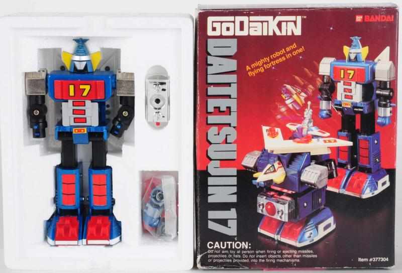 Appraisal: Godaikin Daitetsujin DX Bandai Godaikin Daitetsujin is quite the brick