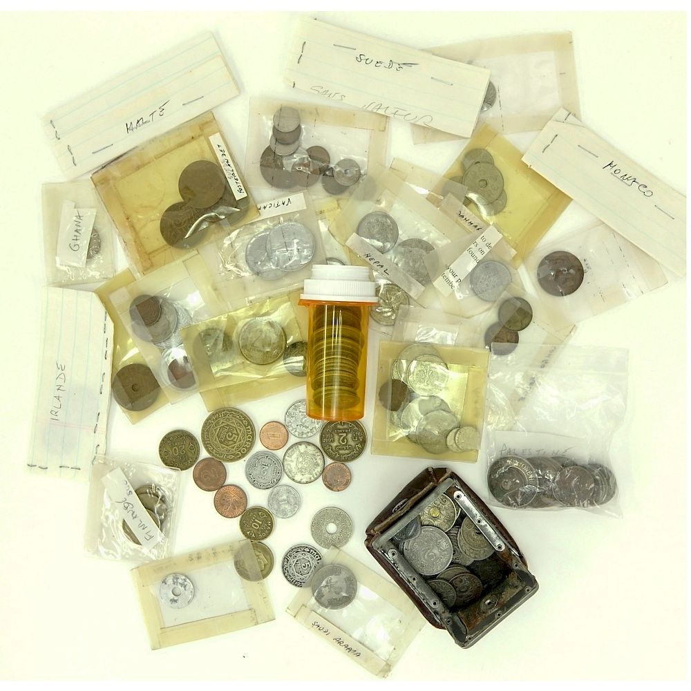 Appraisal: Collection of Assorted World Coins Collection of Assorted World Coins