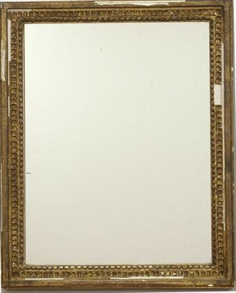 Appraisal: Neoclassical-Style Giltwood Wall Mirror x in