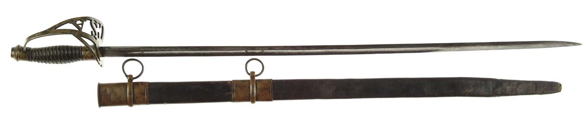 Appraisal: CONFEDERATE STAFF AND FIELD OFFICERS SWORD Upon first glance this