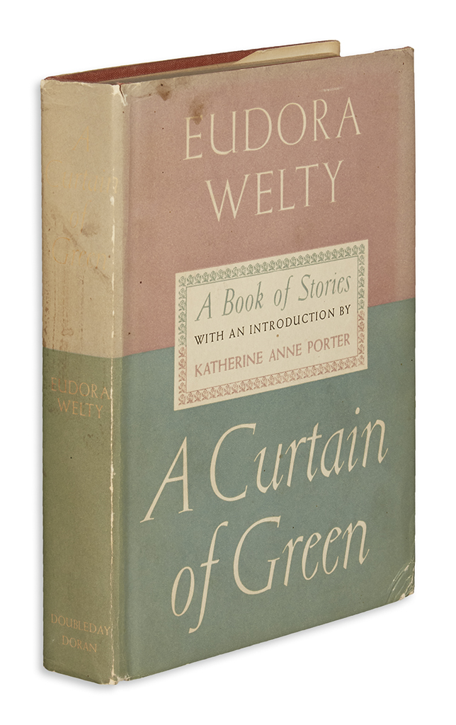 Appraisal: WELTY EUDORA A Curtain of Green vo publisher's terra-cotta cloth