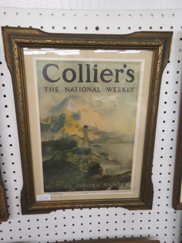 Appraisal: Maxfield Parrish print Out of Doors Number for Collier's magazine