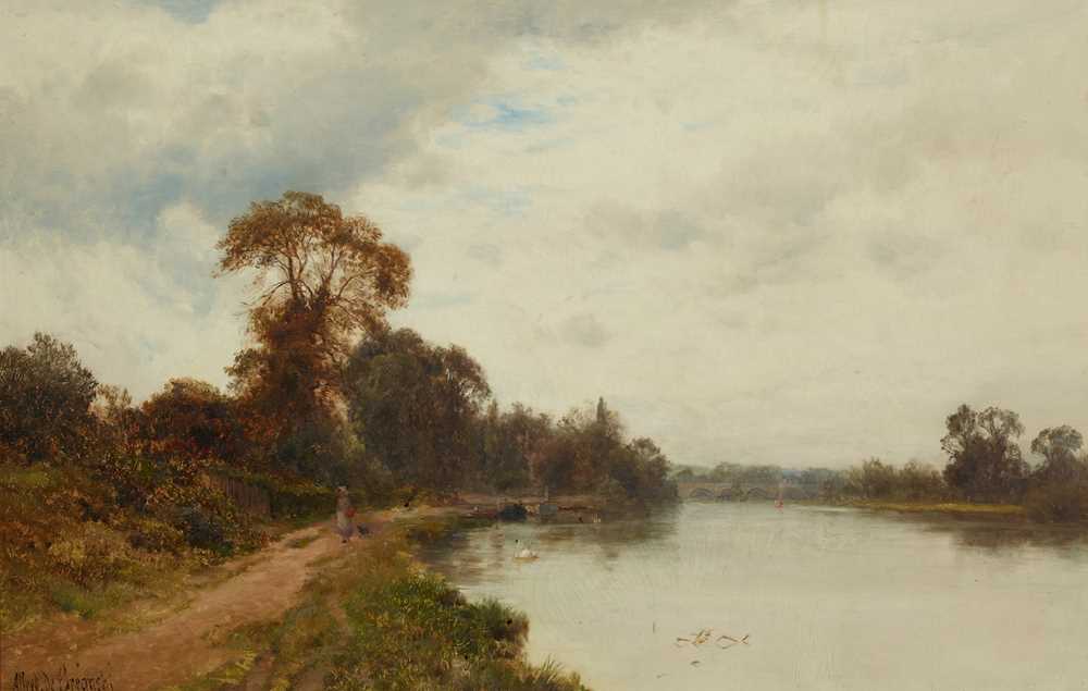 Appraisal: ALFRED DE BREANSKI SENIOR BRITISH - WALTON ON THE THAMES