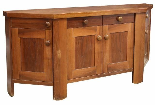 Appraisal: Italian mid-century modern sideboard designed by Silvio Coppola Italian -