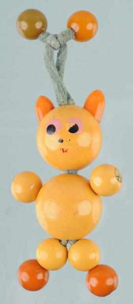 Appraisal: Bakelite Cat Tykie Crib Toy Condition Excellent Size - L