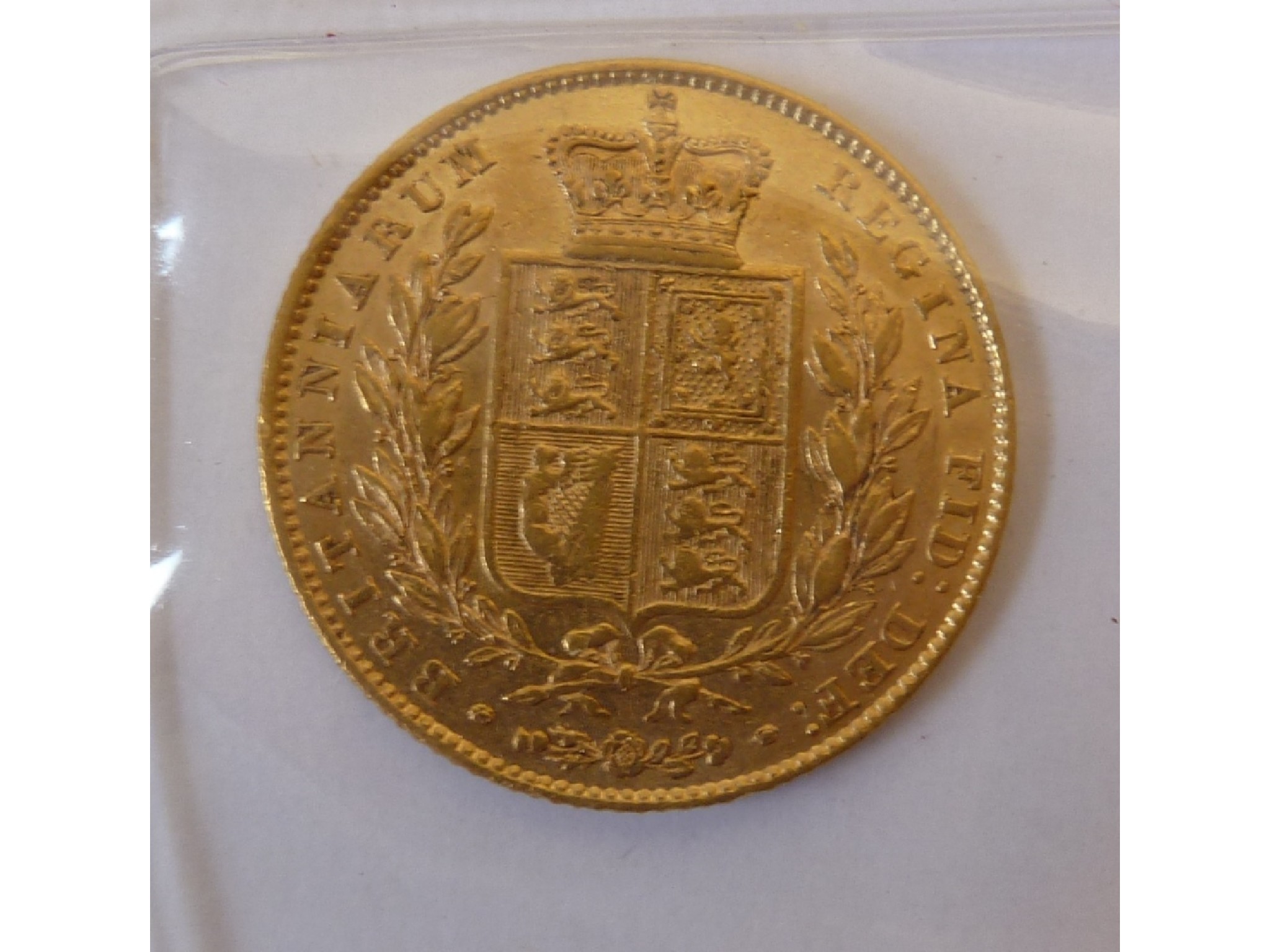 Appraisal: A QUEEN VICTORIA GOLD SOVEREIGN very fine