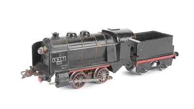 Appraisal: French Hornby O Gauge Post-war No S - - Loco