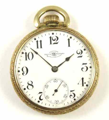 Appraisal: BALL-WALTHAM POCKET WATCH Official Standard model size jewels serial B