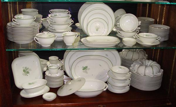 Appraisal: ROYAL COPENHAGEN GREN MELODI CHINA SERVICE FOR pieces to include