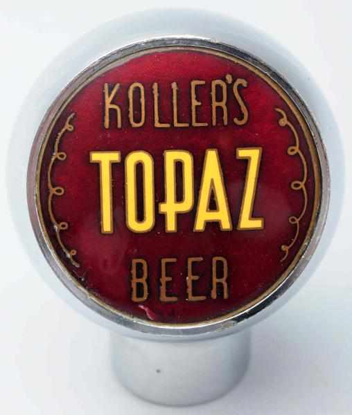 Appraisal: Koller's Topaz Beer Tap Knob Minor wear overall and one