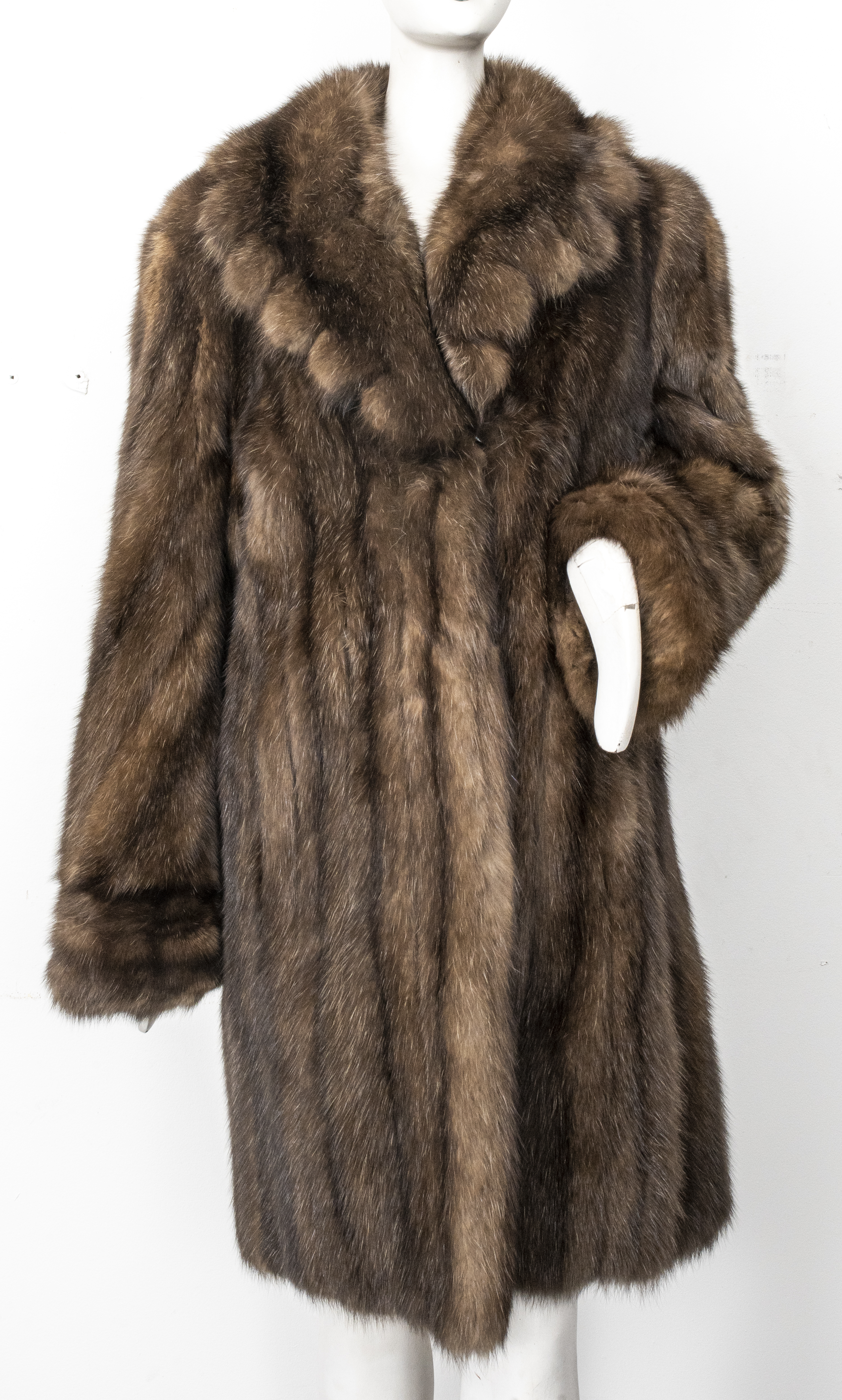 Appraisal: BIRGER CHRISTENSEN SABLE FULL-LENGTH FUR COAT Birger Christensen sable full-length