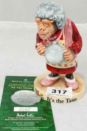 Appraisal: Royal Doulton Advertising Figure PG Tips Chimp - Ada MCL