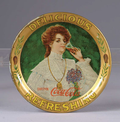 Appraisal: COCA COLA TIP TRAY SIZE dia CONDITION Very good to