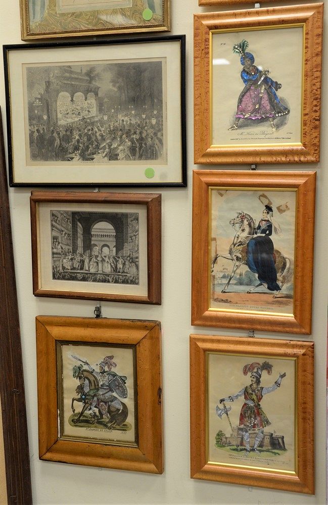 Appraisal: Fourteen Piece Lot to include Harper's Weekly An Open Air