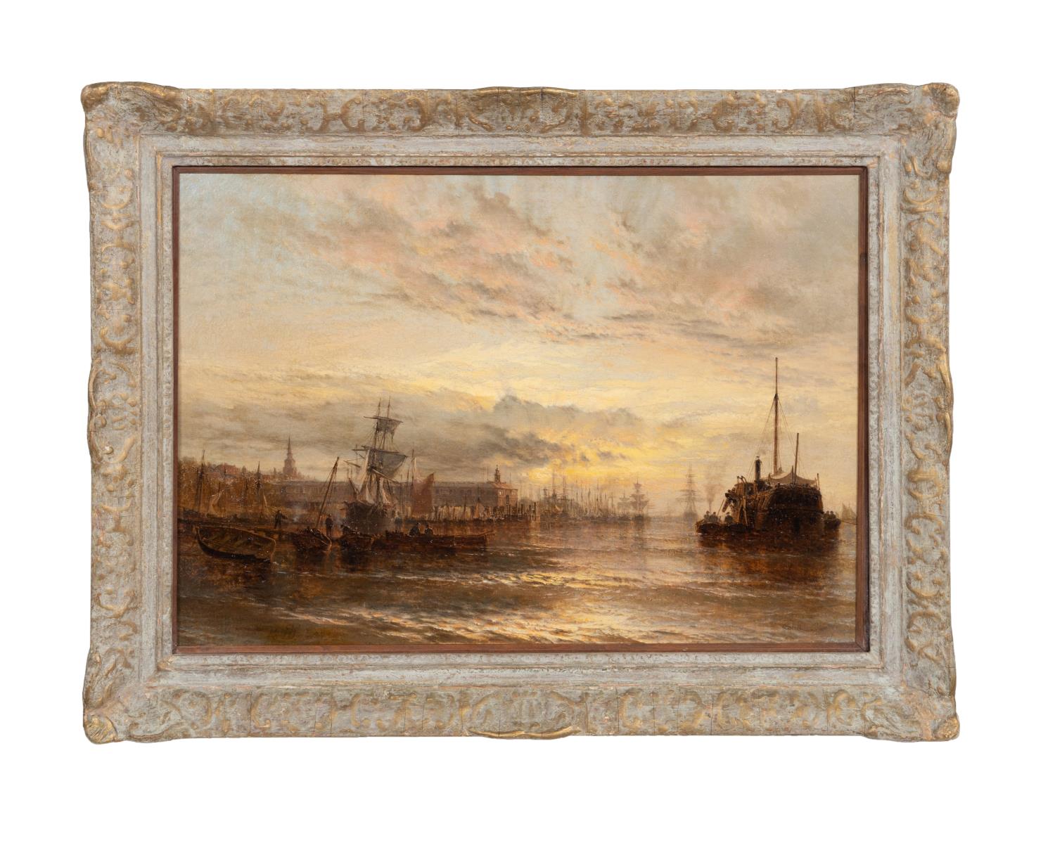 Appraisal: HENRY THOMAS DAWSON DANISH HARBOR O C Henry Thomas Dawson