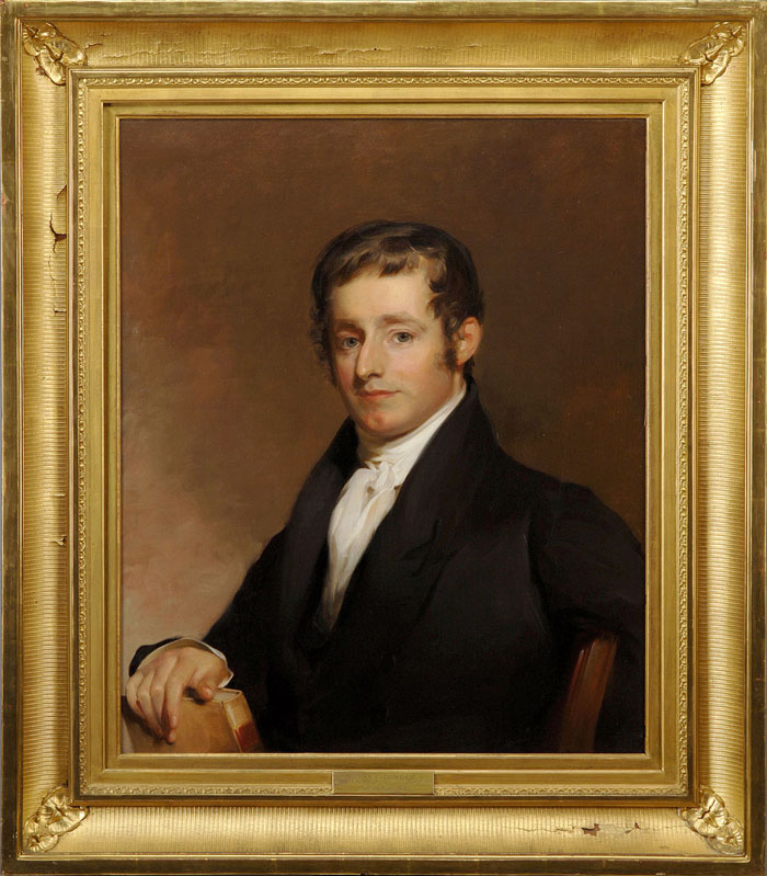 Appraisal: THOMAS SULLY AMERICAN - PORTRAIT OF JOHN C LOWBER Oil