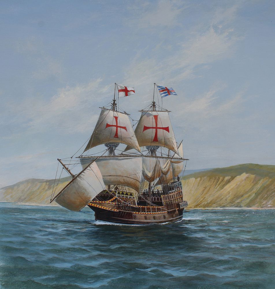 Appraisal: Charles J Lundgren - Golden Hind Charles J Lundgren New