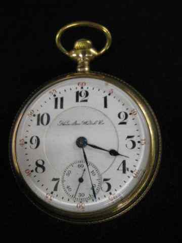 Appraisal: Hamilton Railroad Pocketwatch model jewel size openface gold-filled case working