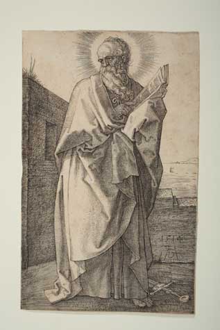 Appraisal: ALBRECHT D RER St Paul Engraving x mm x inches