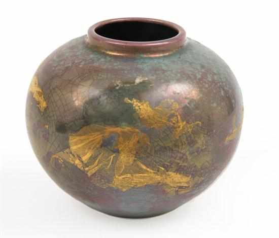 Appraisal: GREG DALY born A VASE Cowra NSW ceramic h cm