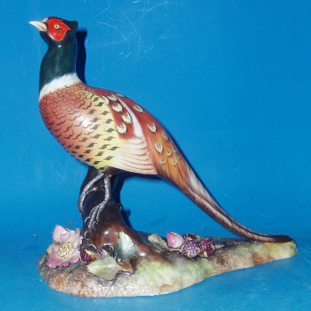 Appraisal: A Royal Crown Derby Model Of A Pheasant Handpainted and