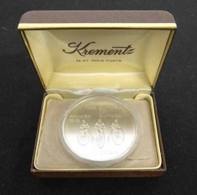 Appraisal: Canada Olympiad silver coin Mint in plastic case