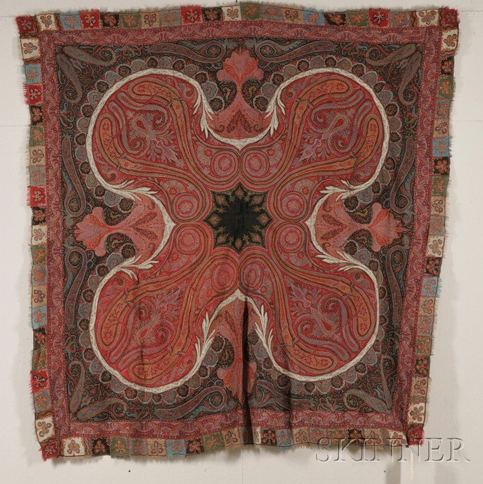 Appraisal: Kashmir Shawl North India late th century ft in x