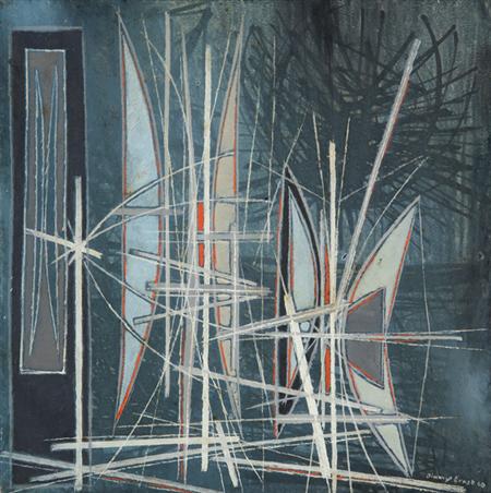 Appraisal: Jimmy Ernst American - Untitled Estimate -