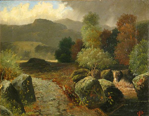 Appraisal: Charles R Pettafor British After the storm signed with monogram