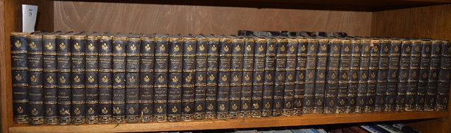 Appraisal: Books Walter Scott Waverley novels vols - incomplete missing vol