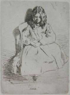 Appraisal: James A M Whistler etching James A M Whistler American