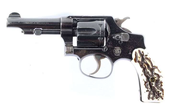 Appraisal: Smith Wesson Hand Ejector Model Revolver Included for bidding in