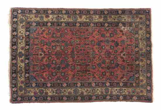 Appraisal: A Lilihan Wool Rug having a stylized foliate center medallion