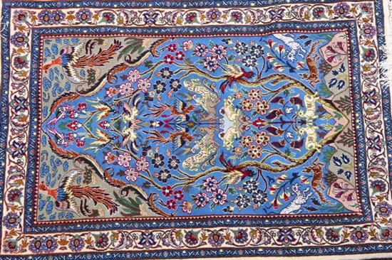 Appraisal: PERSIAN ISFAHAN SILK FOUDT - X