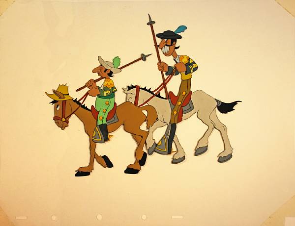 Appraisal: A Walt Disney celluloid from Ferdinand the Bull gouache on